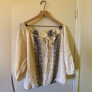Max Studio Peasant Blouse